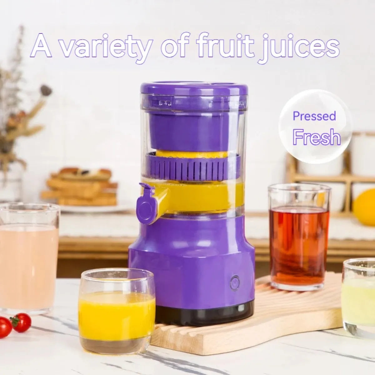 Electric USB Rechargeable Citrus Juicer