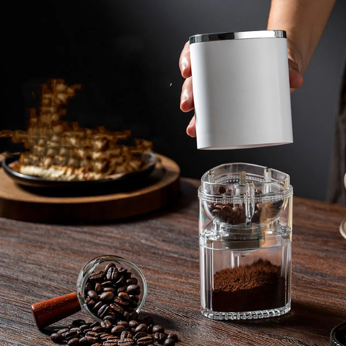 Electric USB Coffee Bean Grinder